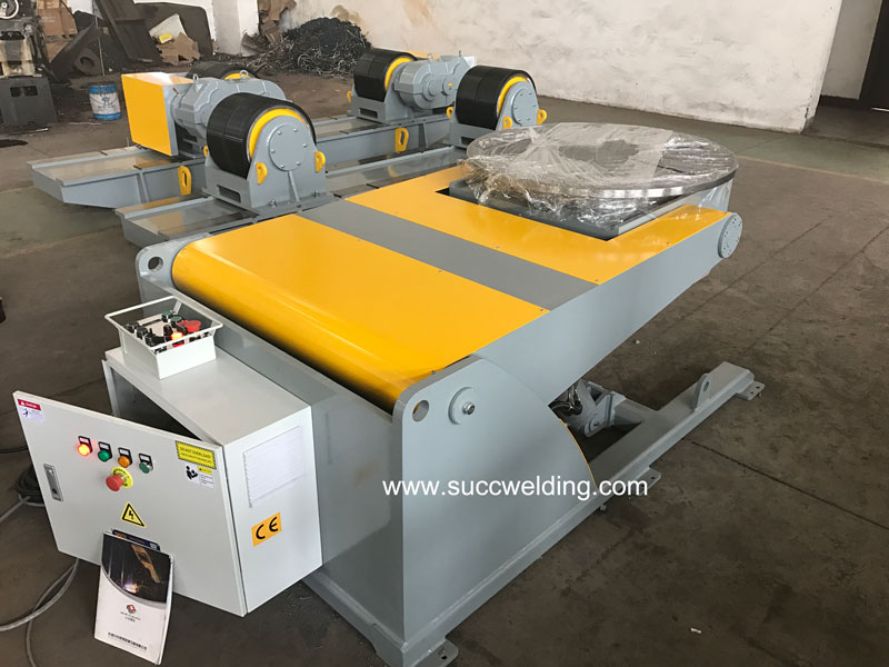 I-Pipe Hydraulic Welding Positioner Umthwalo Osindayo Onobubanzi bethebula obungu-1000mm